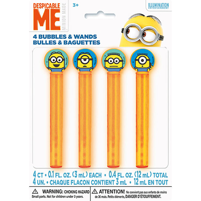 Despicable Me Bubble Tubs And Wands