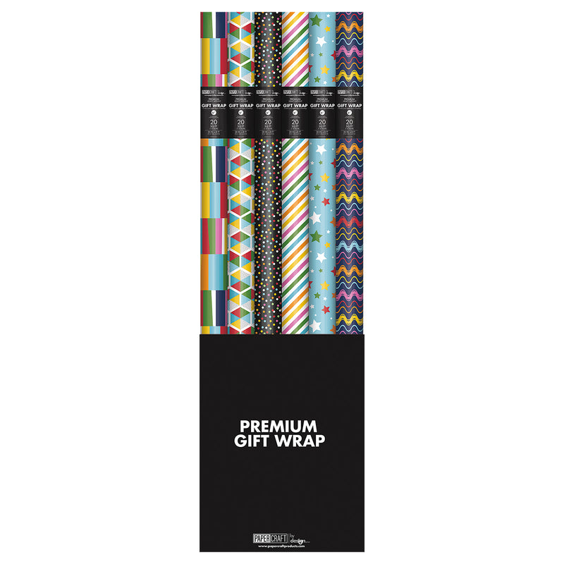 Premium Everyday Geometric Gift Wrap