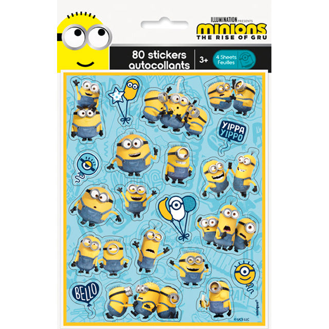 Minions Sticker Sheets