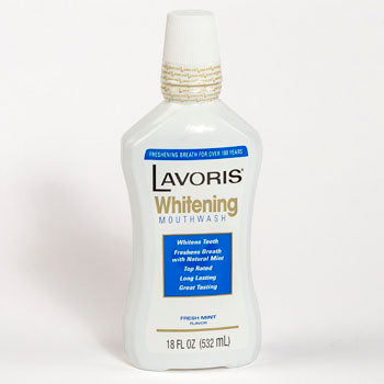 Whitening Fresh Mint Lavoris Mouthwash