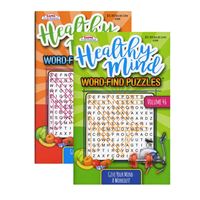 Kappa Healthy Minds Words Finds Puzzle Book
