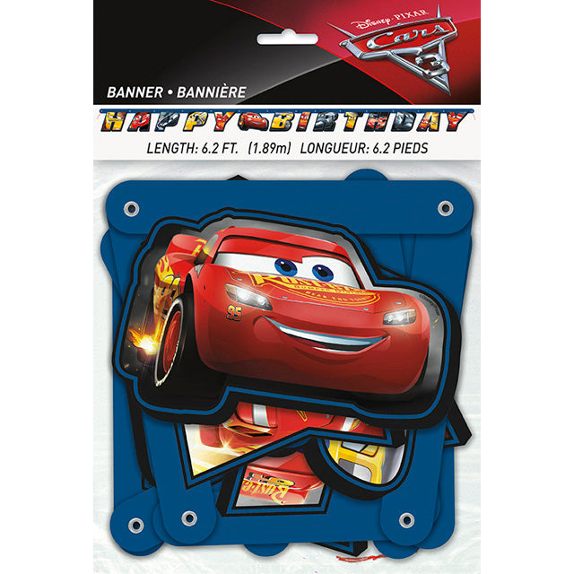 Cars 3 Large Jointed Banner