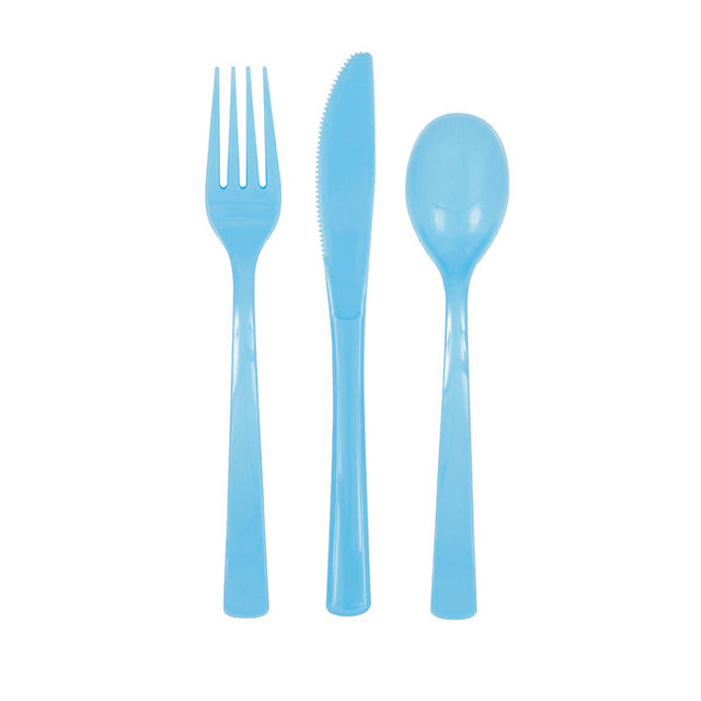 Powder Blue Assorted Cutlery