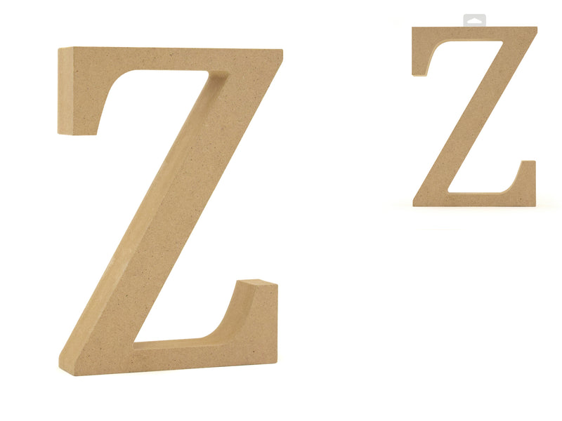 Wood Letters: 5 1/8" MDF Standing