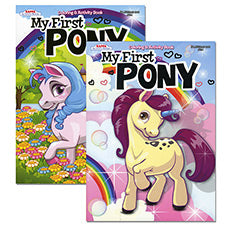 My First Pony Foil And Embossed Coloring And Activity Book