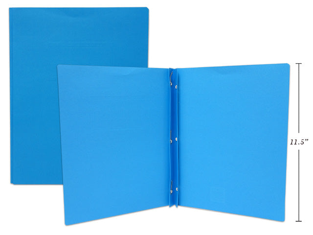 3 Prong Report Covers Light Blue