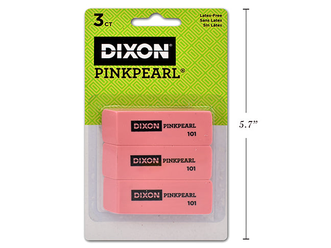 Dixon Pink Pearl Erasers