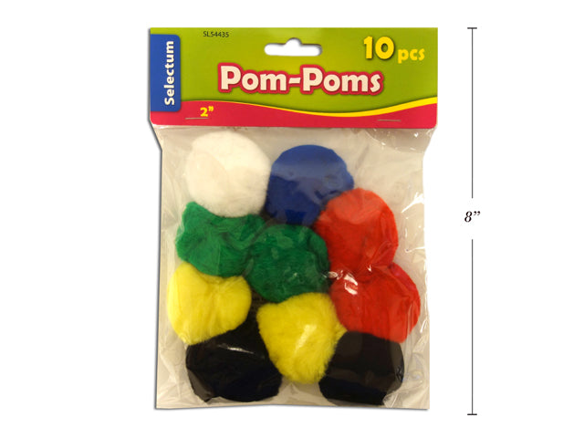 Pom Poms 10 Pack