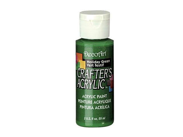 Deco Art Crafters Holiday Green Acrylic Paint
