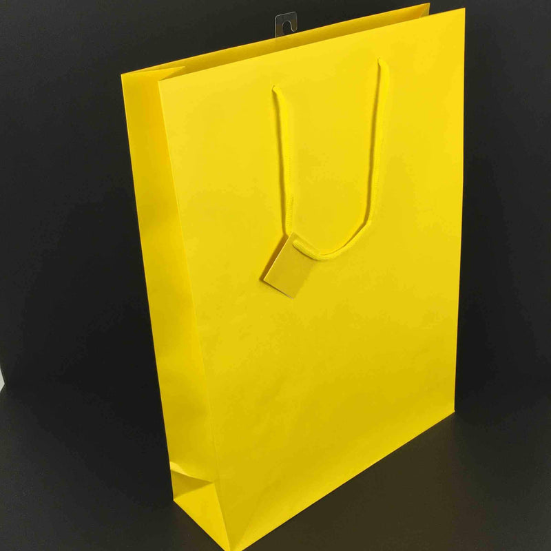 Matte Bright Yellow Extra Large Bag