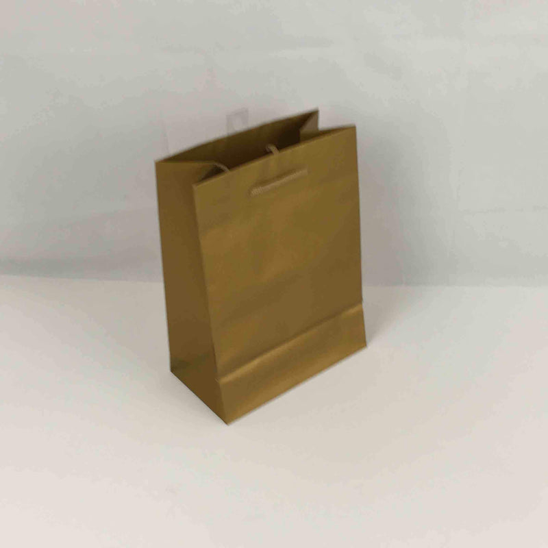 Matte Gold Medium Bag