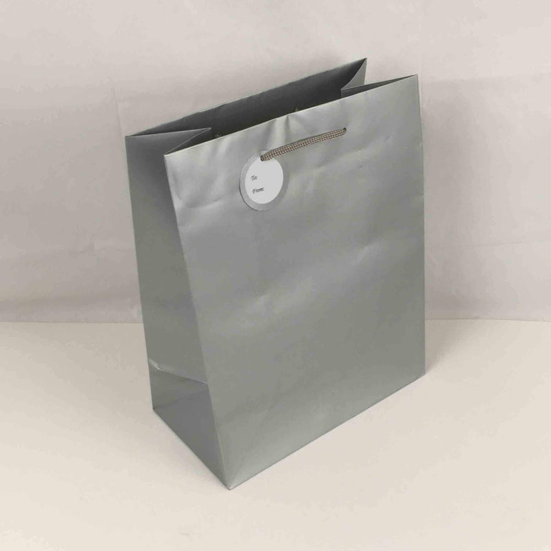 Matte Silver Large Bag