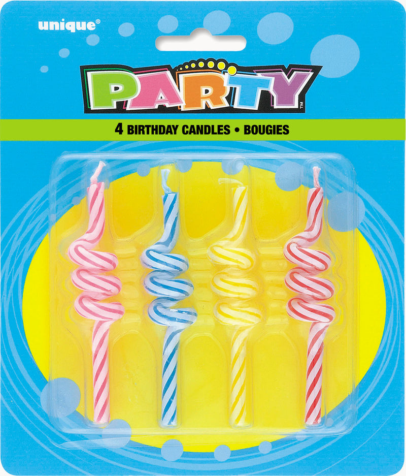 Strip Coil Birthday Candles
