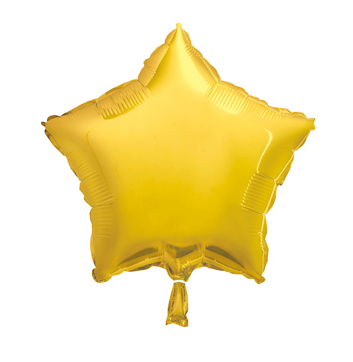 Gold Star Foil Balloon