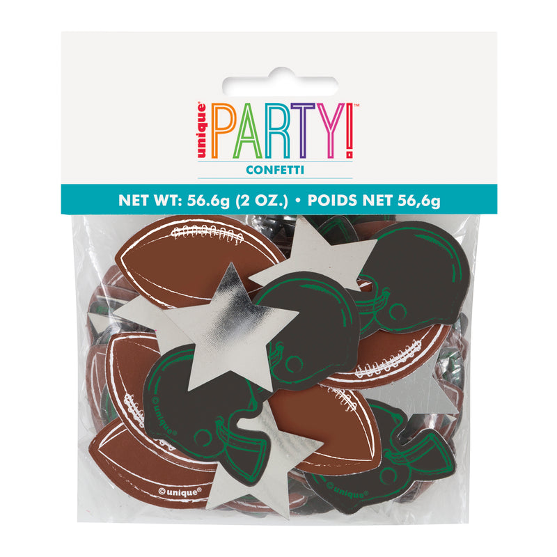 Kickoff Football Paper And Foil Confetti