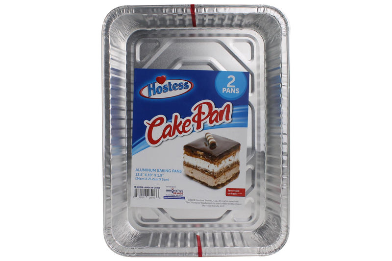 Hostess Aluminum Square Cake Pans 2 Pack