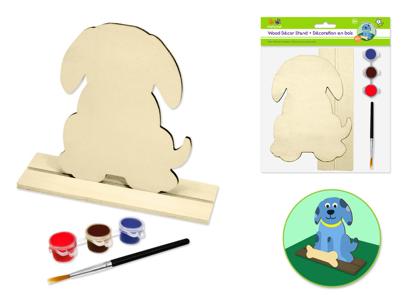 Krafty Kids Dog DIY Wood Stand Ups Kit