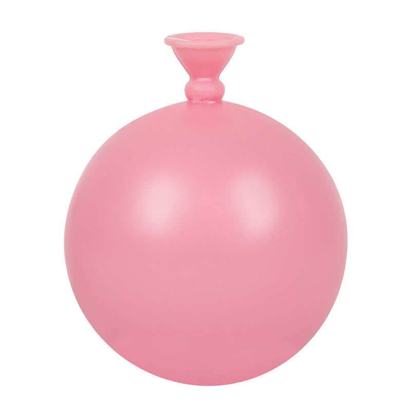 Matte Pink Sphere Balloon Weight