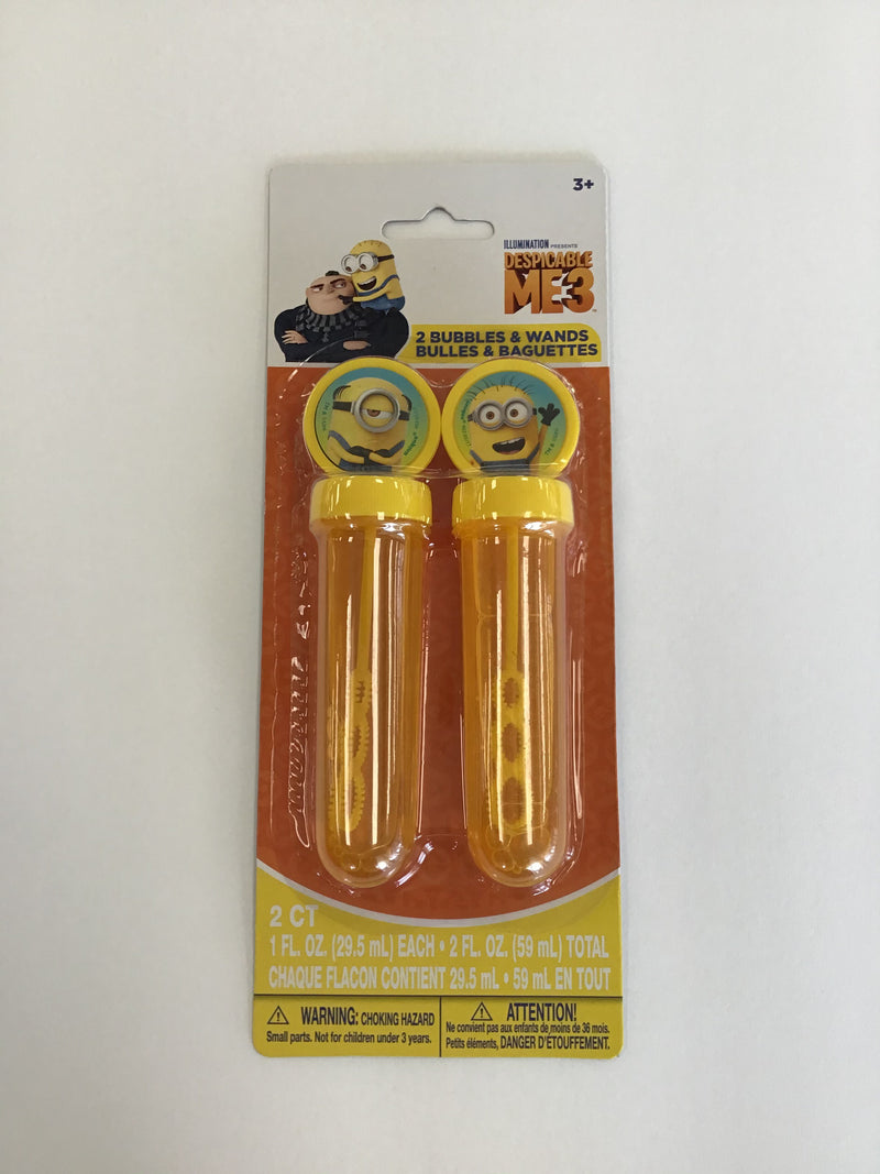 Despicable Me Bubble And Wands