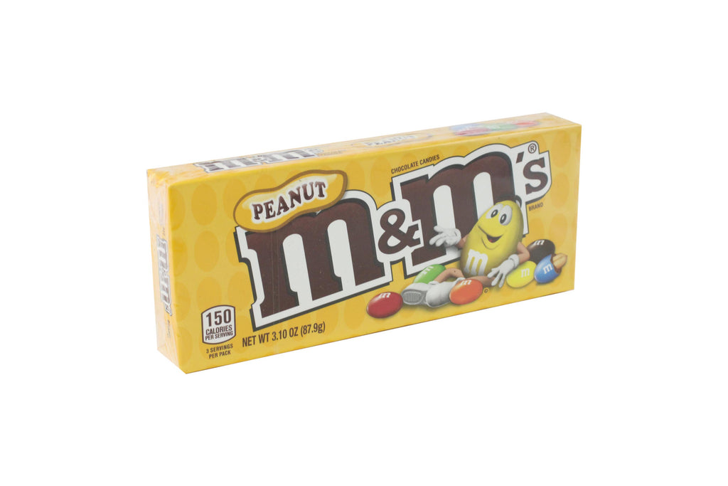 M&M's Peanut Chocolate Candies, 3.10 oz