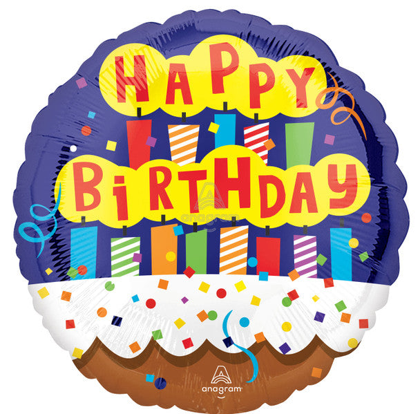 18"A Happy Birthday Candles Pkg