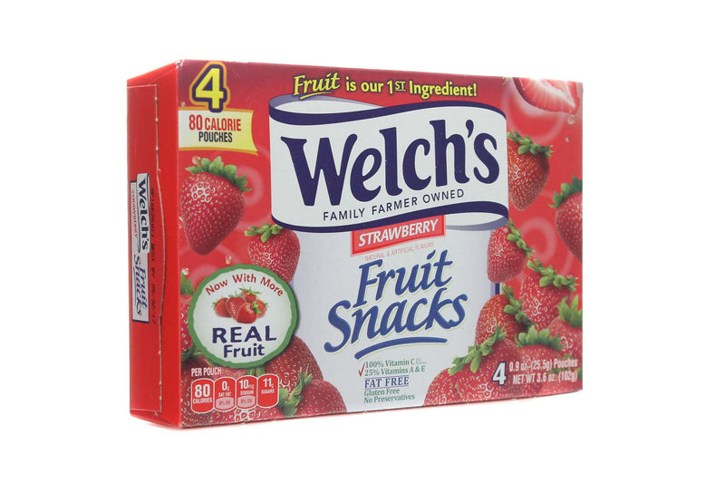 Welchs Fruit Strawberry Snacks