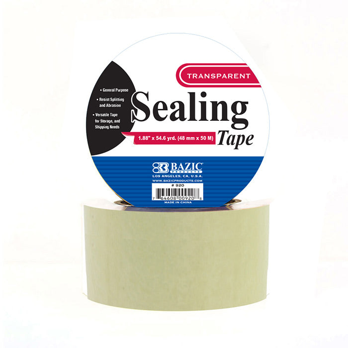 Bazic Clear Packing Tape Small