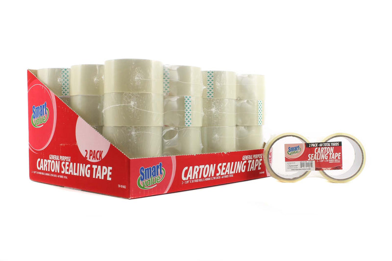 Sealing Clear Tape 2 Pack