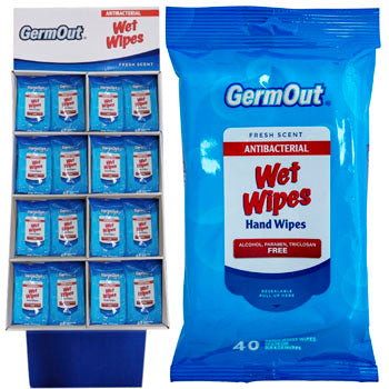 Wet Wipes 40 Pack