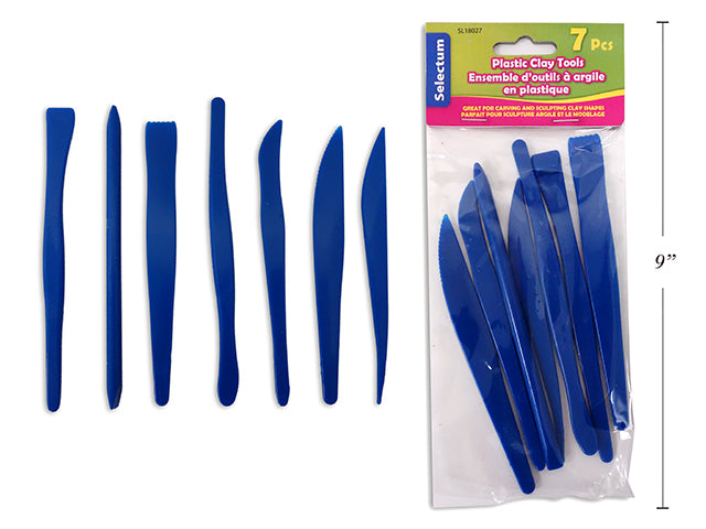 Plastic Clay Tools 7 Pack