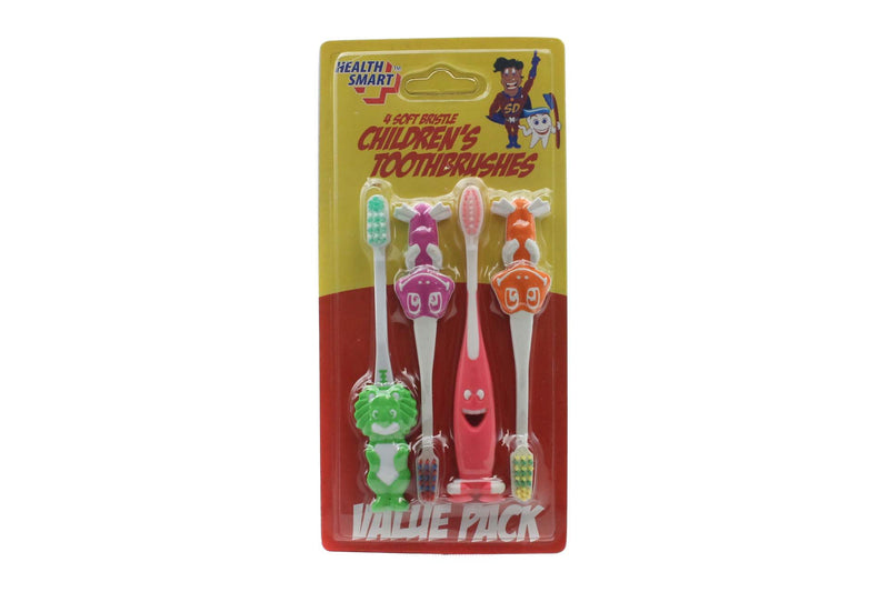 Toothbrushes For Kids 4 Pack