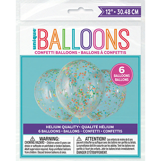 Balloon With Color Confetti