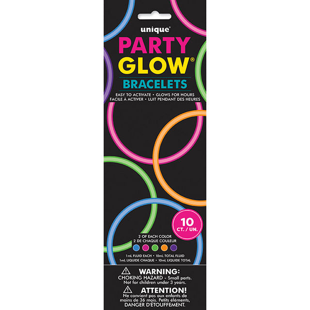 Glow Bracelets 10 Pack