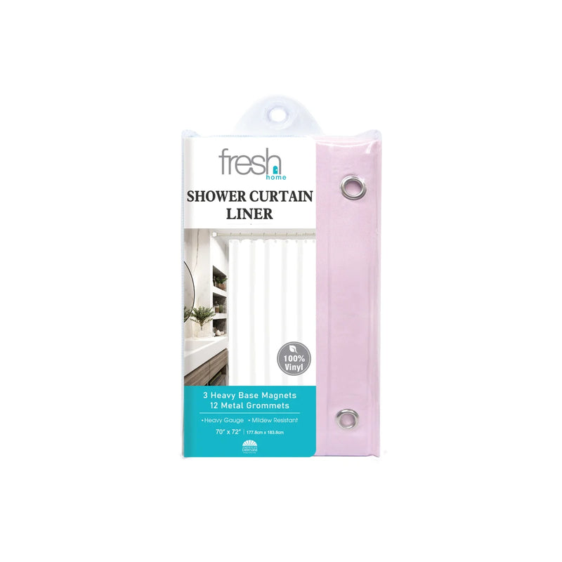 Pink Shower Curtain Liner