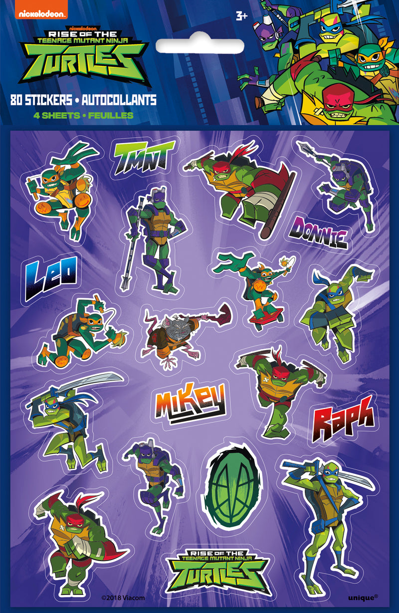 Teenage Mutant Ninja Turtles Sticker Sheets