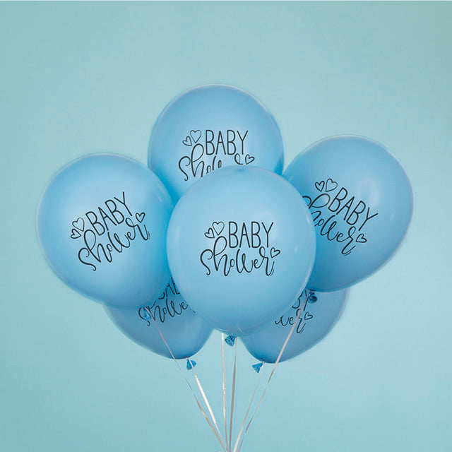 Blue Baby Shower Balloons