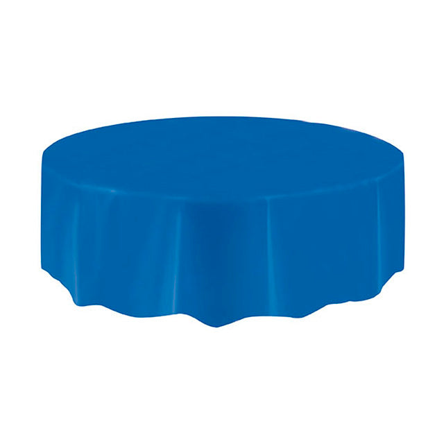 Royal Blue Table Cover Round