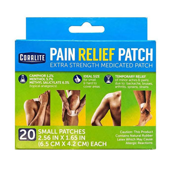Extra Strength Corallite Paint Relief Patch