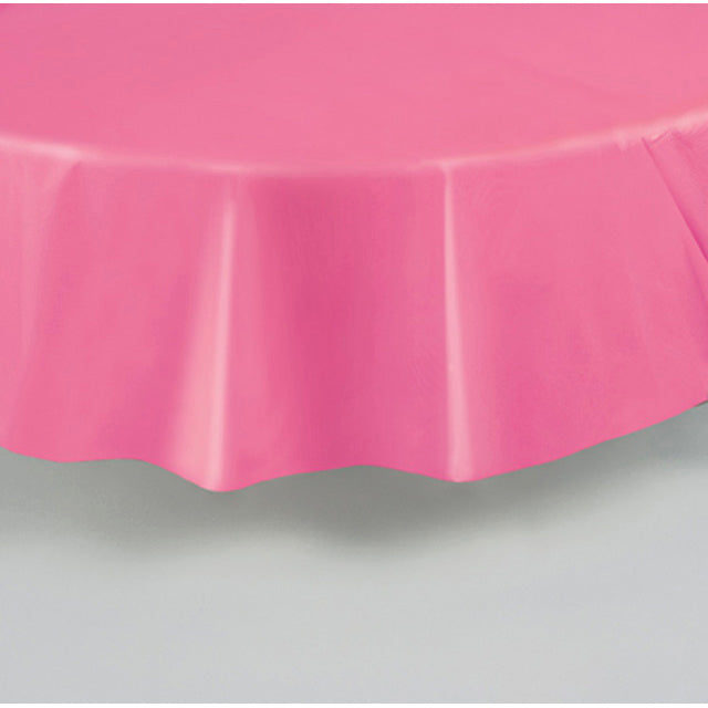 Hot Pink Round Table Cover