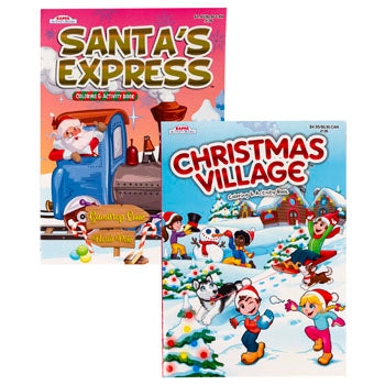 Christmas Color And Activity Book