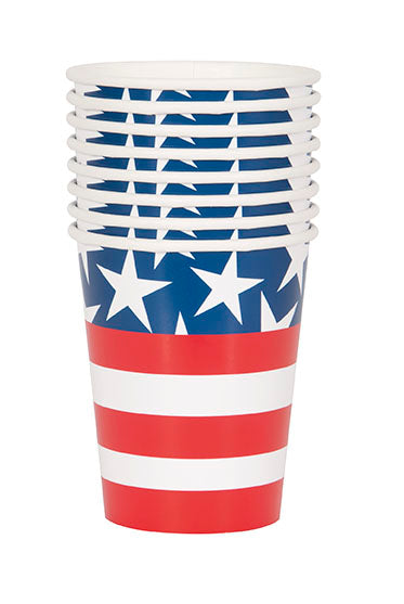 Star Stripe Cups