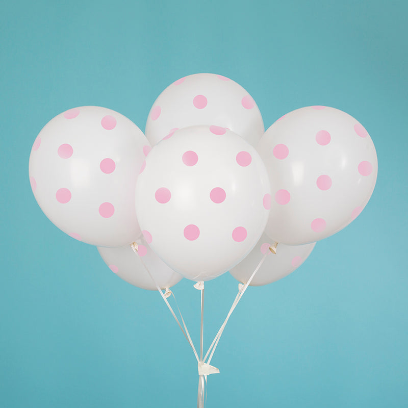 Lovely Pink Dots Balloons