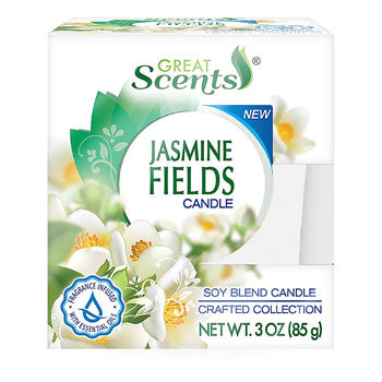 Jasmine Fields Soy Blend Candle
