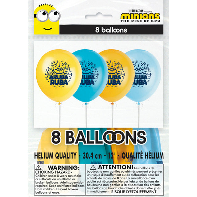 Minions Latex Printed 2 Sided Balloons