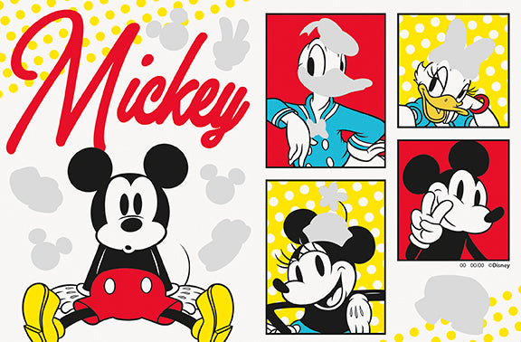 Mickey Mouse Activity Card With Stickers