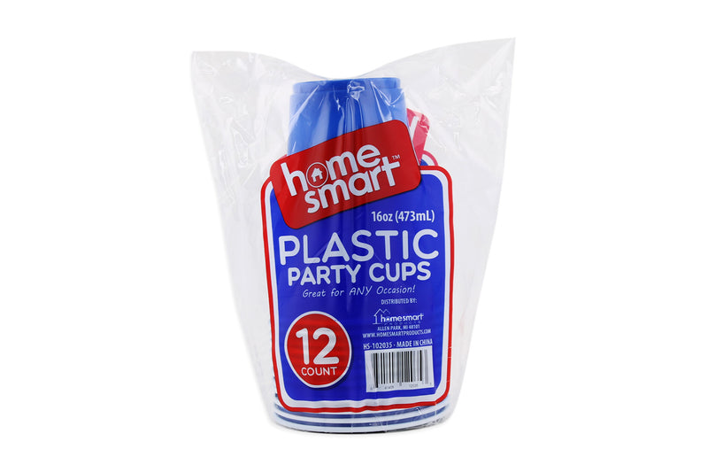 Plastic Blue Cups
