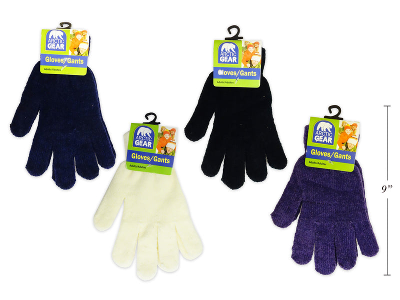 Adult Chenille Gloves