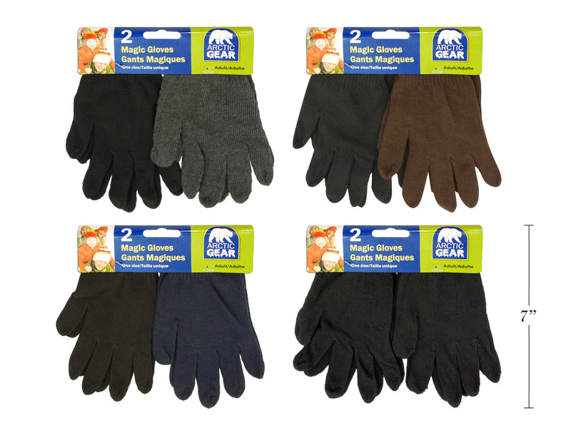 Adult Magic Gloves One Size 2 Pack