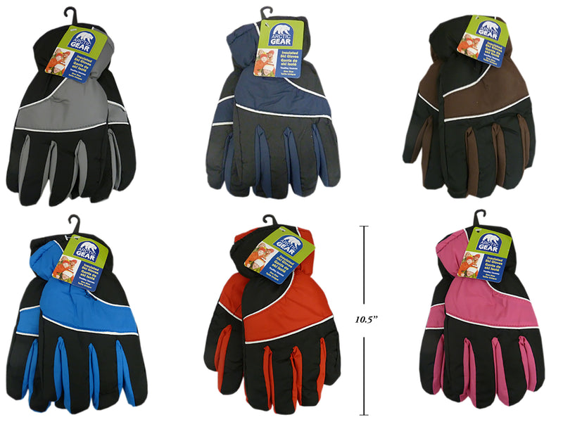 Youth Insulated Ski Gloves One Size