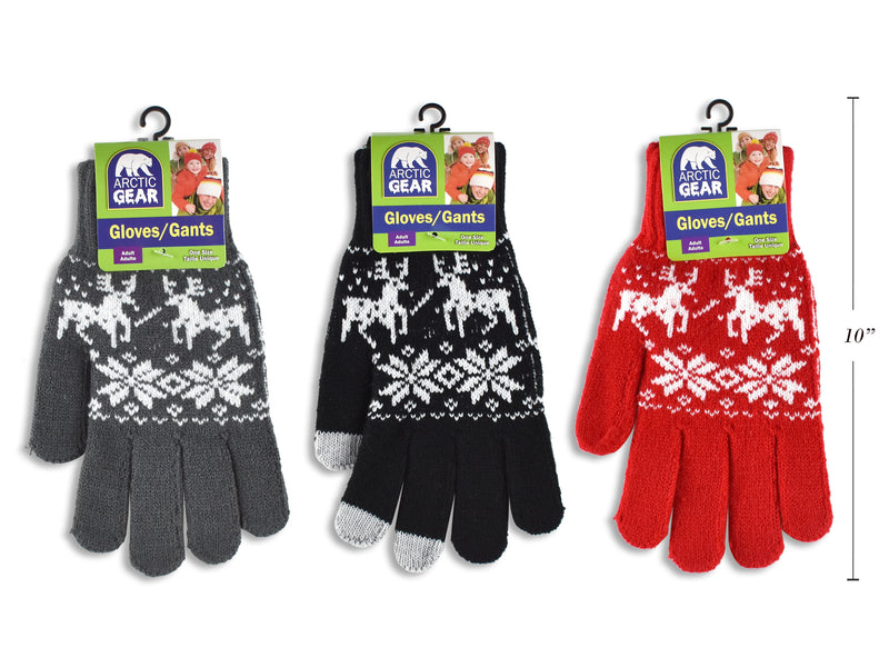 Adult Jacquard Gloves